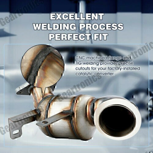 DURAFORCE Front Exhaust Catalytic Converter Kit for Chevrolet Cruze 1.4L 2011-16 Sonic A