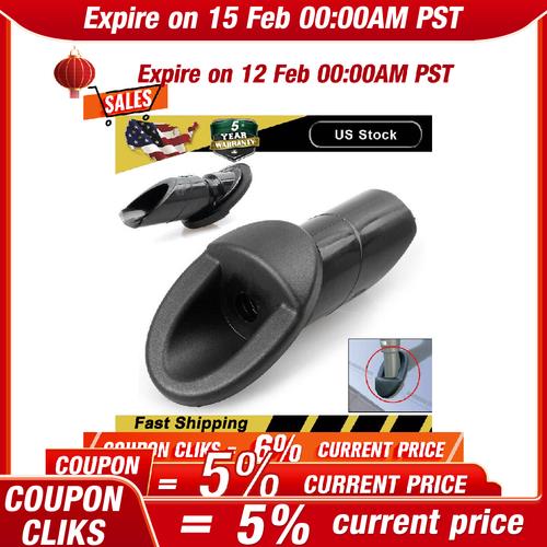 DURAFORCE ANTENNA BEZEL ORNAMENT FOR 07-13 TOYOTA TUNDRA MANUAL MOUNTED FENDER BASE BLACK!