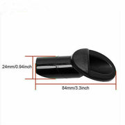 DURAFORCE ANTENNA BEZEL ORNAMENT FOR 07-13 TOYOTA TUNDRA MANUAL MOUNTED FENDER BASE BLACK!