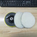 DURAFORCE 5PCS 6" Buffing Polishing Pad Wool Wheel Mop Kit For Car Polisher Drill Adapter!