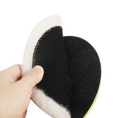 DURAFORCE 5PCS 6" Buffing Polishing Pad Wool Wheel Mop Kit For Car Polisher Drill Adapter!