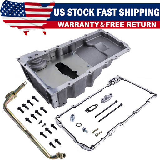 DURAFORCE LS Engine LOW PROFILE Oil Pan Retro For LS1 LS2 LS3 LSX 6.2 6.0 5.3 ,4.8 G-Body