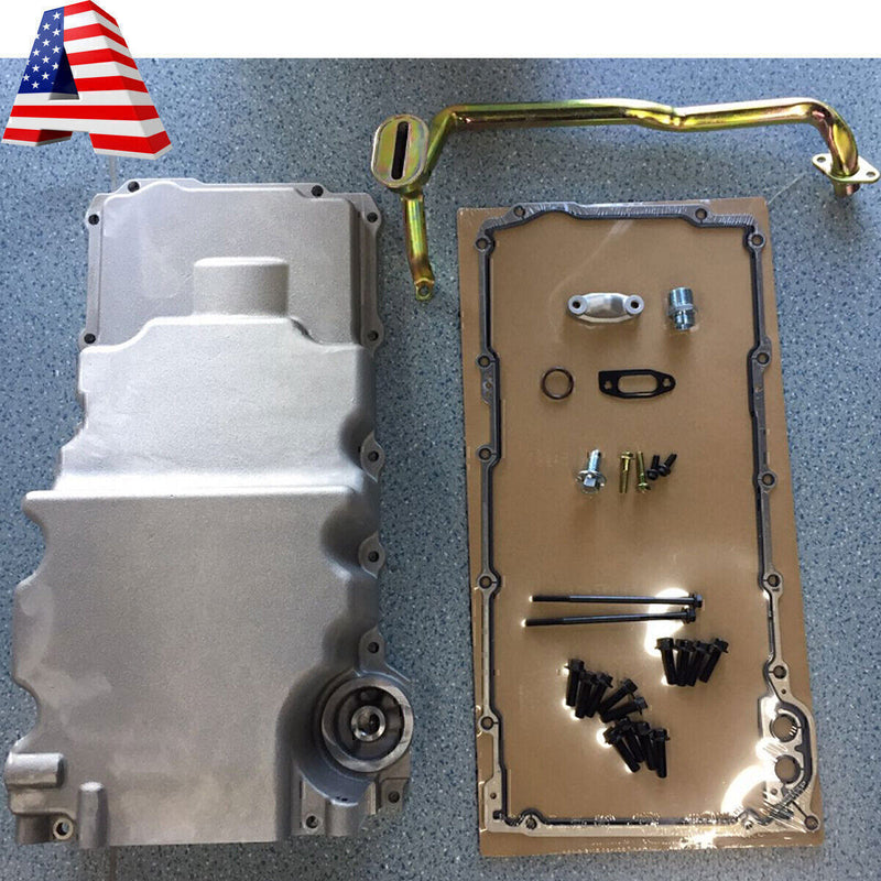 DURAFORCE LS Engine LOW PROFILE Oil Pan Retro For LS1 LS2 LS3 LSX 6.2 6.0 5.3 ,4.8 G-Body