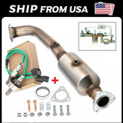DURAFORCE CATALYTIC CONVERTER w/O2 Sensor Up &Downstream FOR 2007 2008 09 HONDA CR-V 2.4L