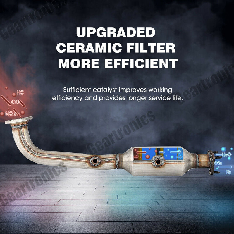 DURAFORCE CATALYTIC CONVERTER w/O2 Sensor Up &Downstream FOR 2007 2008 09 HONDA CR-V 2.4L