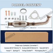 DURAFORCE CATALYTIC CONVERTER w/O2 Sensor Up &Downstream FOR 2007 2008 09 HONDA CR-V 2.4L