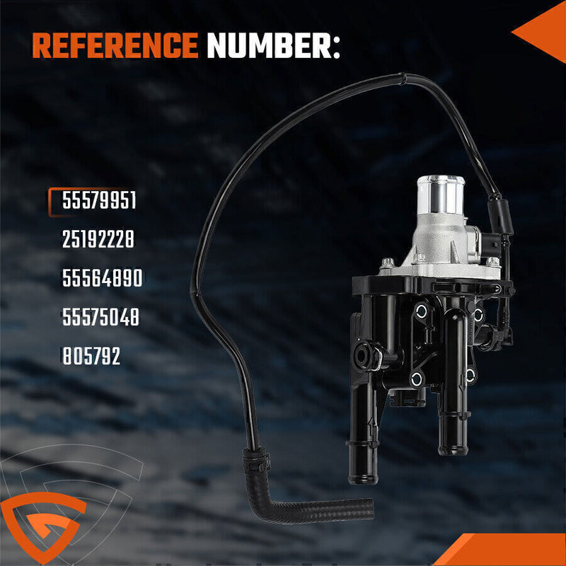 DURAFORCE Engine Coolant Thermostat Housing Assembly For Chevrolet Sonic Cruze 1.8 5557995