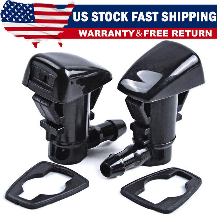 DURAFORCE Fit For Jeep Liberty 2008-2012 Windshield Wiper Water Spray Washer Nozzle Jet .