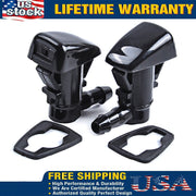 DURAFORCE Fit For Jeep Liberty 2008-2012 Windshield Wiper Water Spray Washer Nozzle Jet .