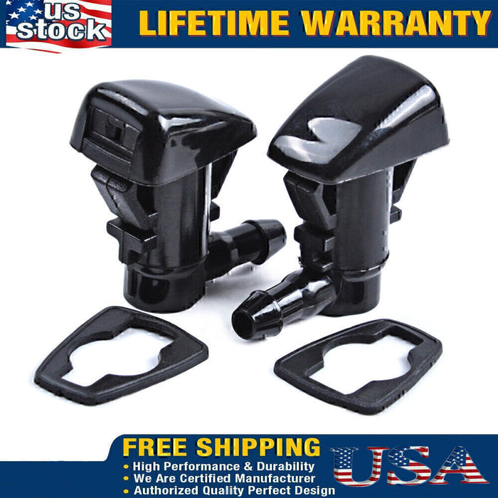 DURAFORCE Fit For Jeep Liberty 2008-2012 Windshield Wiper Water Spray Washer Nozzle Jet .