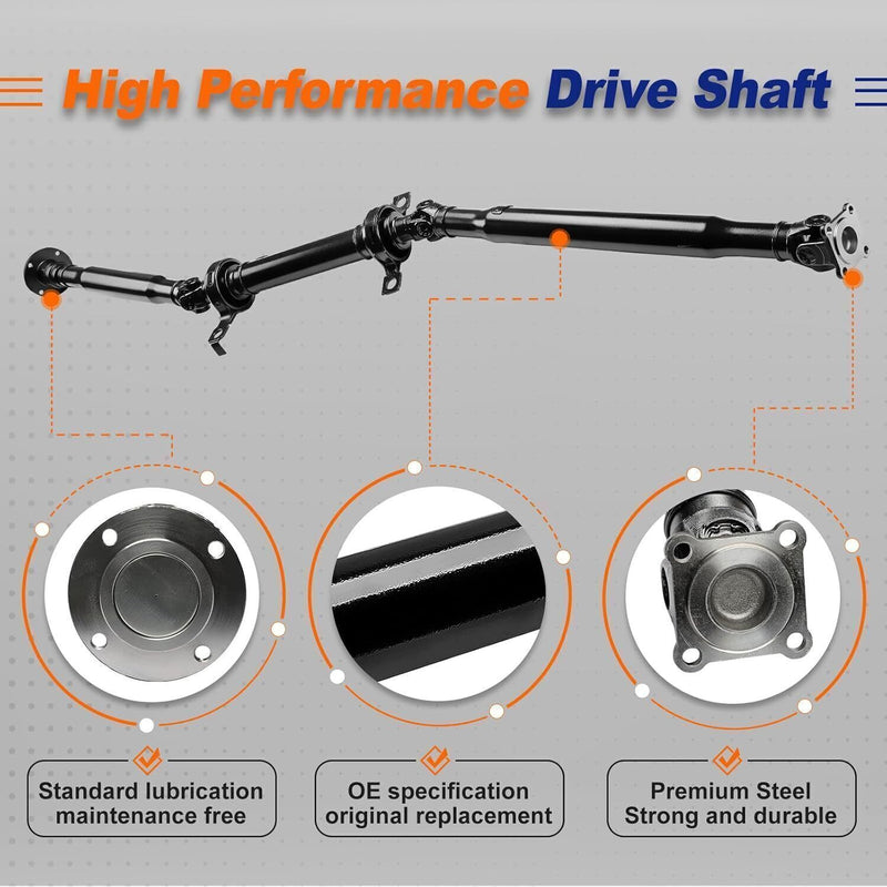 DURAFORCE Rear Drive Shaft Assembly for 07 08 Ford Edge Lincoln MKX AWD 3.5L 19101109-101