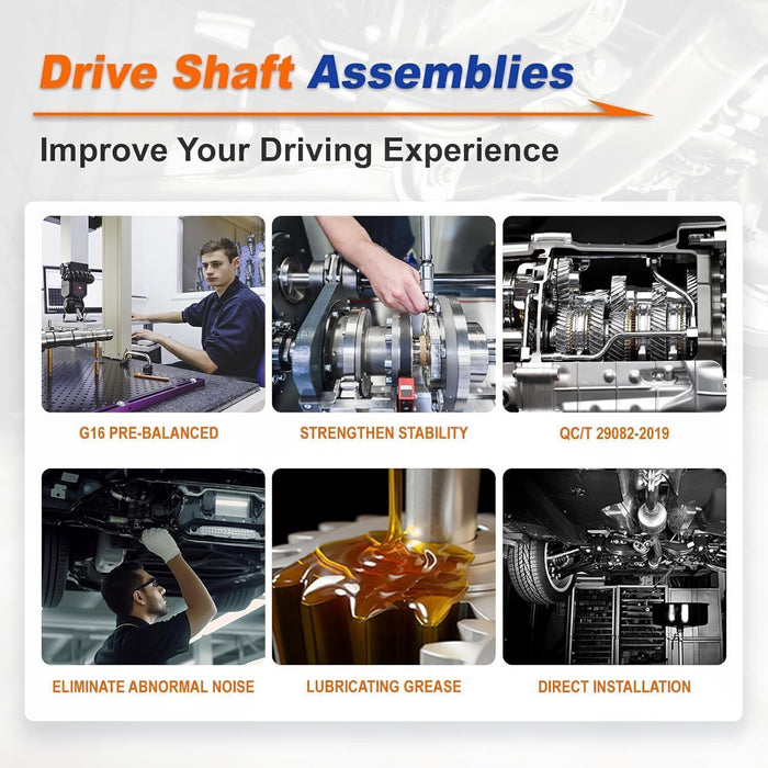 DURAFORCE Rear Drive Shaft Assembly for 07 08 Ford Edge Lincoln MKX AWD 3.5L 19101109-101