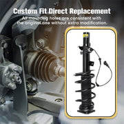 DURAFORCE 2x Fit Lincoln MKC 2015-2019 Front Shock Struts Assys w/Electronic #EJ7Z18124K