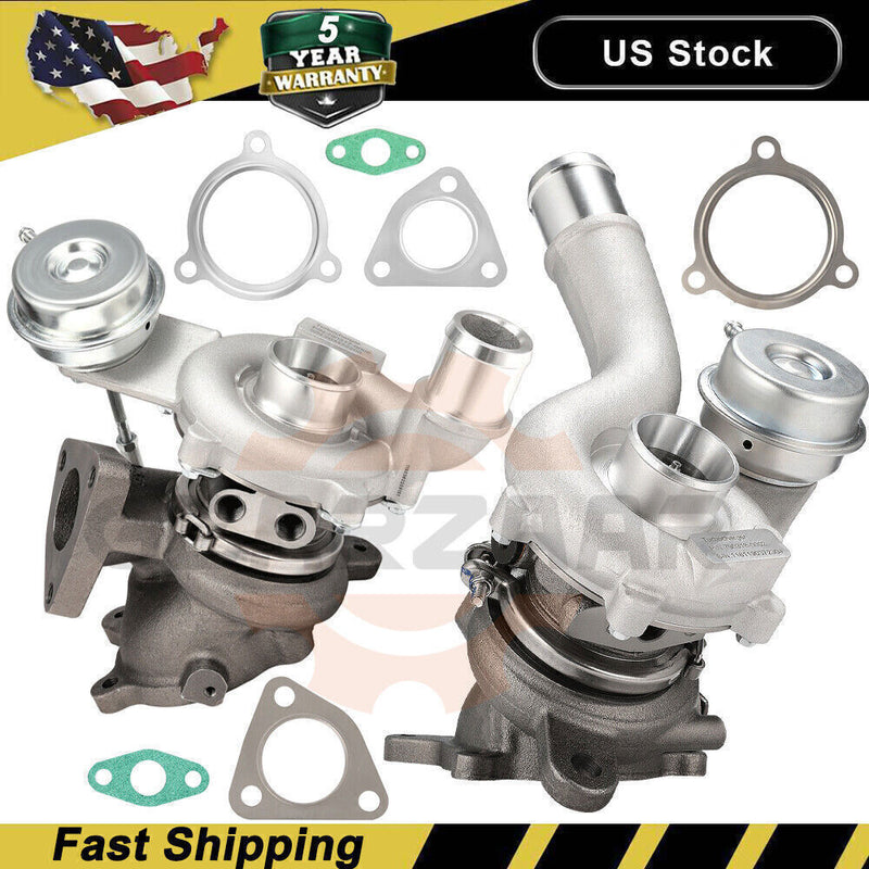 DURAFORCE For 10-19 Ford Explorer Taurus Lincoln MKS MKT 3.5L RH&LH Turbo Turbocharger Kit