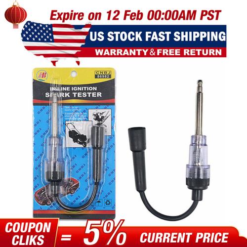 DURAFORCE SPARK PLUG Tester Tool Ignition System Coil Engine In Line Auto Car Diagnostic