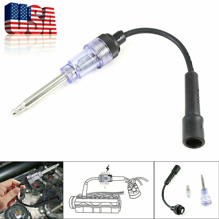 DURAFORCE SPARK PLUG Tester Tool Ignition System Coil Engine In Line Auto Car Diagnostic