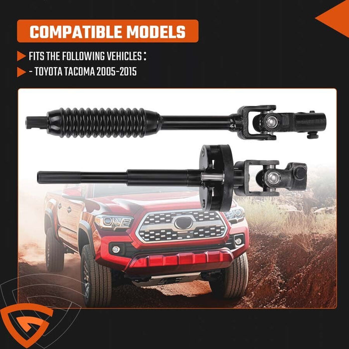 DURAFORCE For Toyota Tacoma 2005-15 Steering Column Upper & Lower Kit Intermediate Shaft