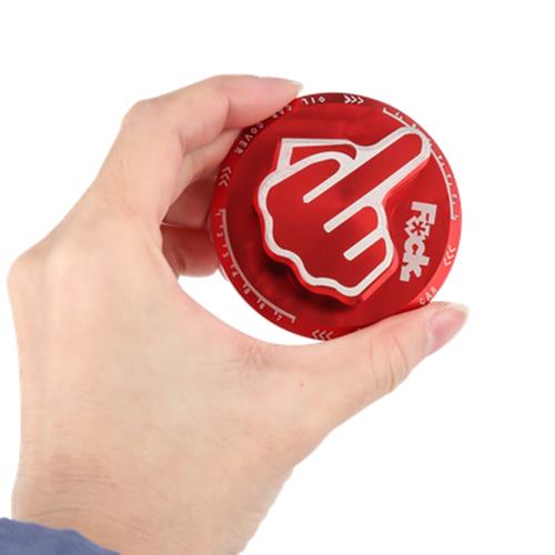 DURAFORCE JDM For Honda Acura Screw- In Middle Finger Oil Filler Tank Cap Valve Cover Red