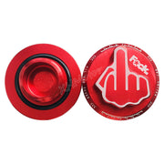 DURAFORCE JDM For Honda Acura Screw- In Middle Finger Oil Filler Tank Cap Valve Cover Red
