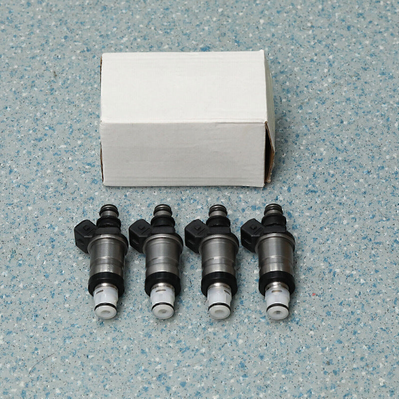 DURAFORCE 4 NEW FUEL INJECTORS 06164-P8A-A00 For CIVIC EL 1.6L ACCORD CL 2.3L 842-12195
