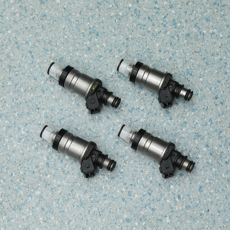 DURAFORCE 4 NEW FUEL INJECTORS 06164-P8A-A00 For CIVIC EL 1.6L ACCORD CL 2.3L 842-12195