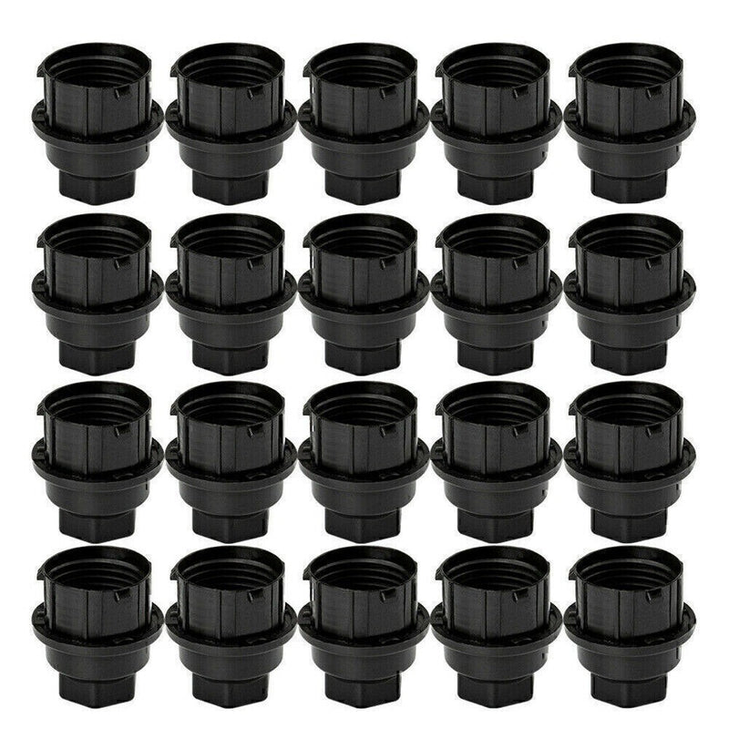 DURAFORCE 20PCS Black. Plastic Wheel Lug Nut Caps Replace Kits For GM 9593028 9593228 US