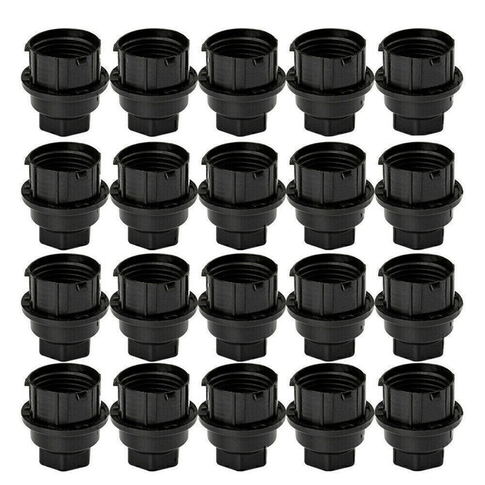 DURAFORCE 20PCS Black. Plastic Wheel Lug Nut Caps Replace Kits For GM 9593028 9593228 US