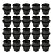 DURAFORCE 20PCS Black. Plastic Wheel Lug Nut Caps Replace Kits For GM 9593028 9593228 US
