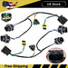 DURAFORCE 2x 25962806 Headlight Wiring Harness Fits 2007-2013 Chevrolet Silverado 2500 HD*