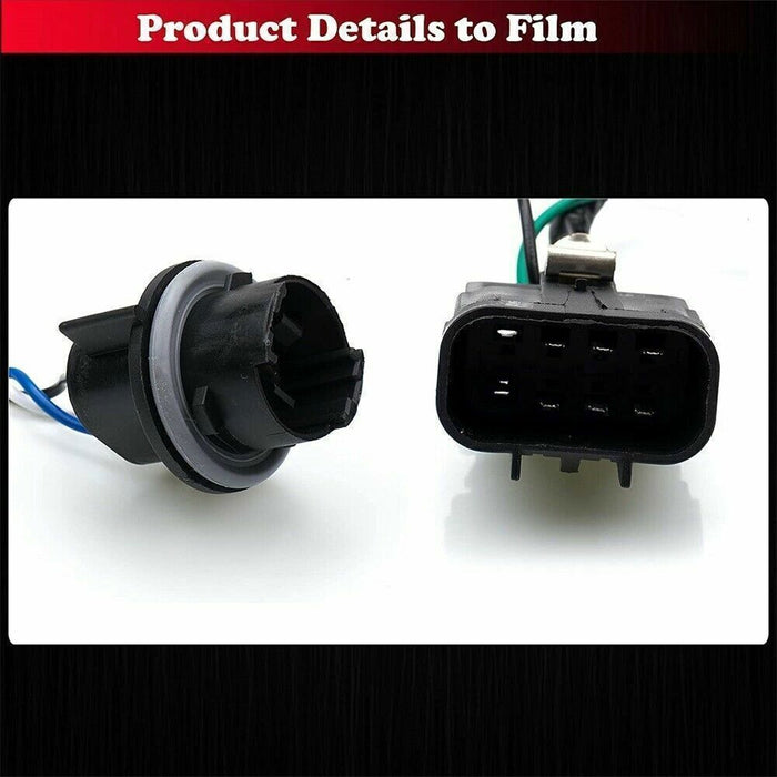 DURAFORCE 2x 25962806 Headlight Wiring Harness Fits 2007-2013 Chevrolet Silverado 2500 HD*