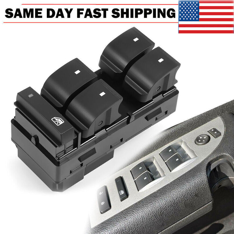 DURAFORCE Master Power Window Switch for 07 -14 Chevrolet Silverado GMC Sierra Driver Side