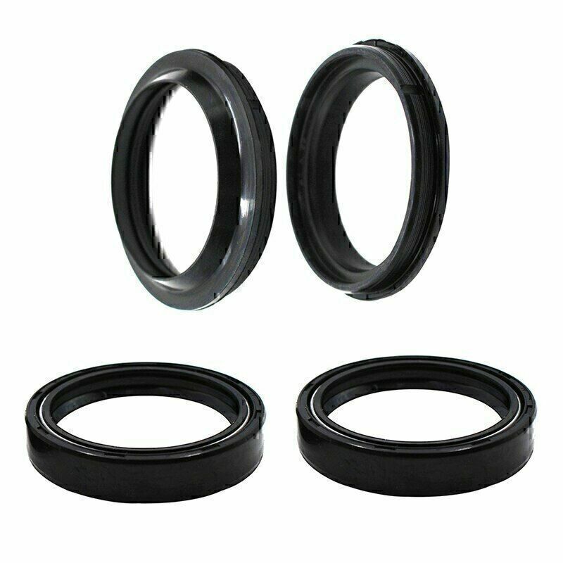 DURAFORCE 1 Set Front Fork Damper Shock Absorber Fork Dust And Oil Seal For Motorcycle US!