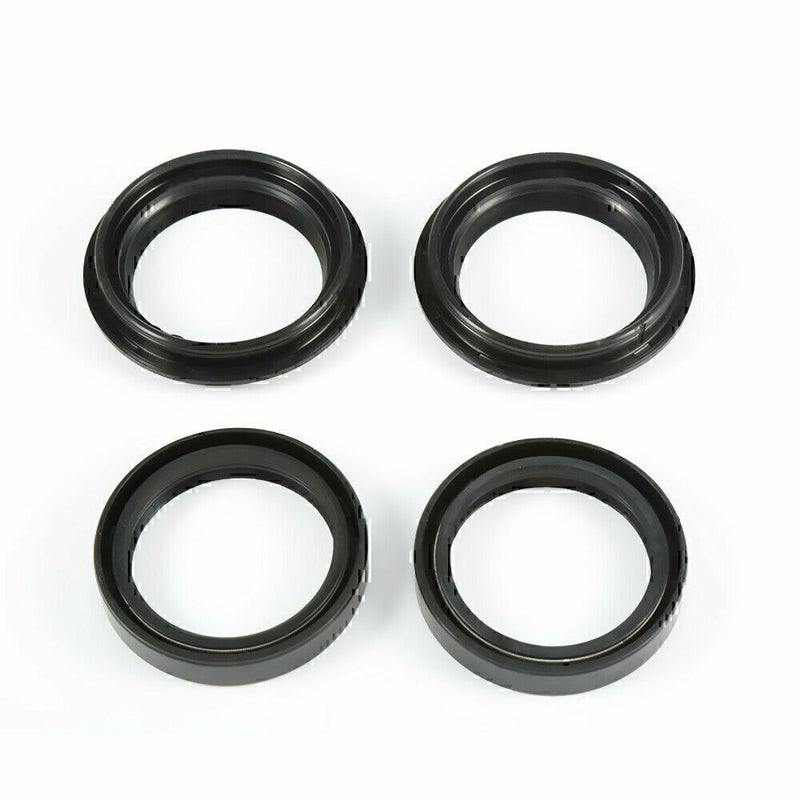 DURAFORCE 1 Set Front Fork Damper Shock Absorber Fork Dust And Oil Seal For Motorcycle US!