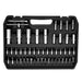 DURAFORCE 108Pcs Mechanics Tools - Kit 6-Point Socket Ratchet Wrench Set Repair Tool Case
