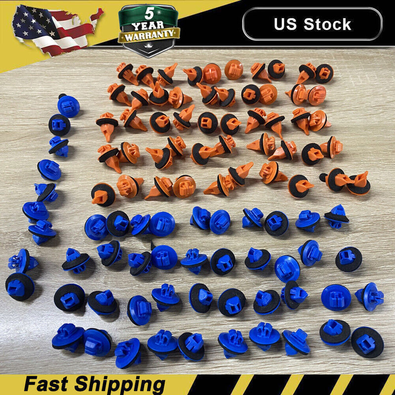 DURAFORCE 100x Fender Flare Retainer Clips for 05-16 Toyota Tacoma 75397-35010 75495-3501!