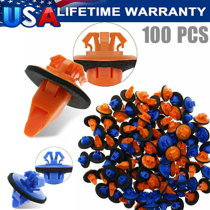 DURAFORCE 100x Fender Flare Retainer Clips for 05-16 Toyota Tacoma 75397-35010 75495-3501!