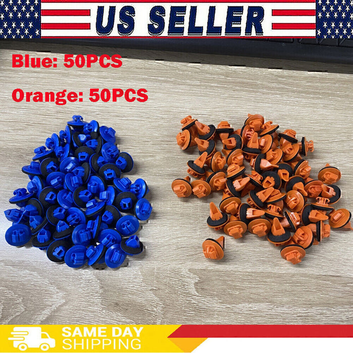 DURAFORCE 100x Fender Flare Retainer Clips for 05-16 Toyota Tacoma 75397-35010 75495-3501!