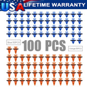 DURAFORCE 100x Fender Flare Retainer Clips for 05-16 Toyota Tacoma 75397-35010 75495-3501!