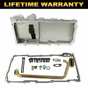 DURAFORCE LS Swap Aluminum Oil Pan Retrofit Kit Low Profile For LS1 LS2 LS3 4.8 5.3,6.0 US