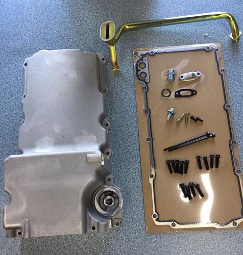 DURAFORCE LS Swap Aluminum Oil Pan Retrofit Kit Low Profile For LS1 LS2 LS3 4.8 5.3,6.0 US