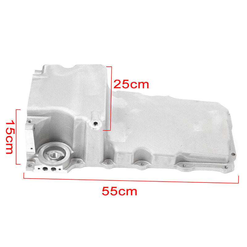 DURAFORCE LS Swap Aluminum Oil Pan Retrofit Kit Low Profile For LS1 LS2 LS3 4.8 5.3,6.0 US