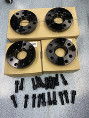DURAFORCE 15mm+20mm 5x100/5x112 Hubcentric Wheel Spacers Adapters for VW Audi 57.1mm Invor