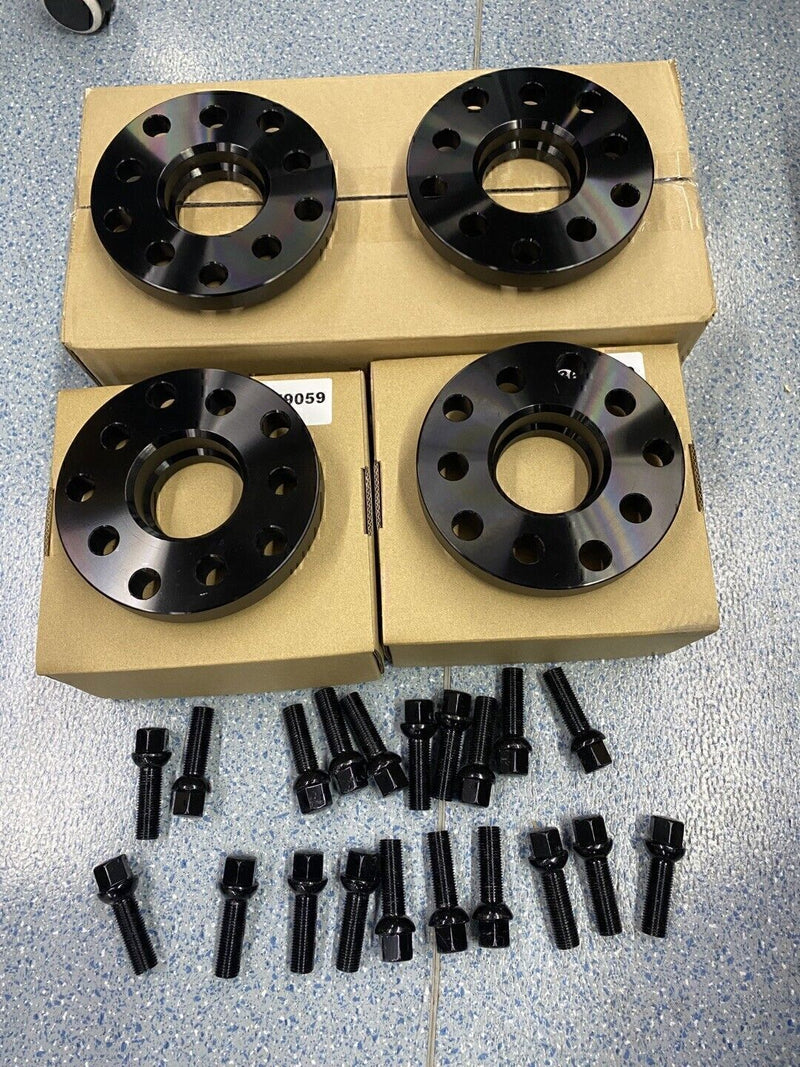 DURAFORCE 15mm+20mm 5x100/5x112 Hubcentric Wheel Spacers Adapters for VW Audi 57.1mm Invor