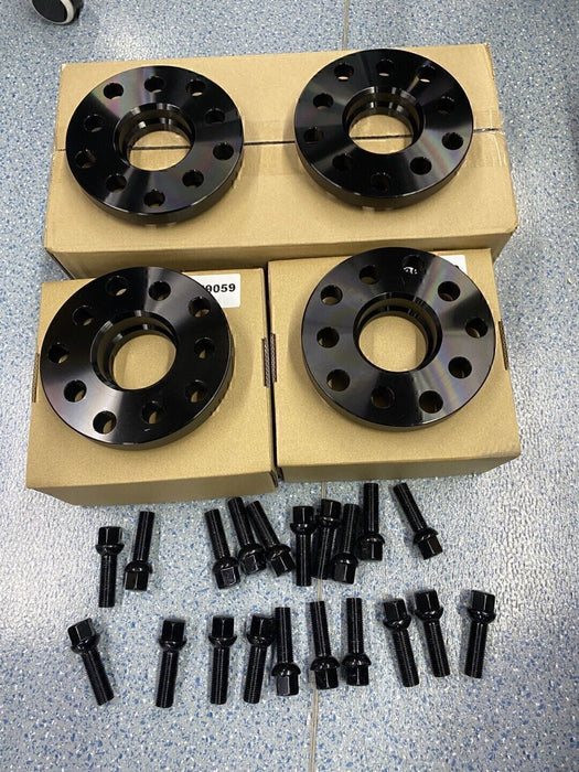 DURAFORCE 15mm+20mm 5x100/5x112 Hubcentric Wheel Spacers Adapters for VW Audi 57.1mm Invor