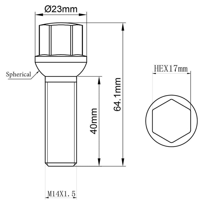 DURAFORCE 15mm+20mm 5x100/5x112 Hubcentric Wheel Spacers Adapters for VW Audi 57.1mm Invor