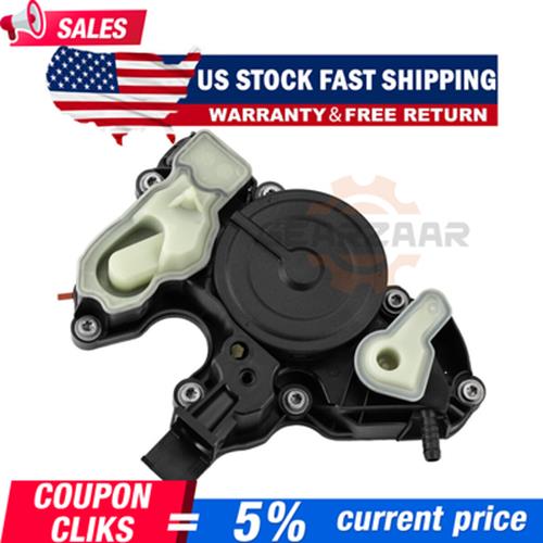 DURAFORCE 06K103495AH PCV Valve Oil Separator Fit VW Golf GTi Jetta 1.8T /2.0T 2014-2020