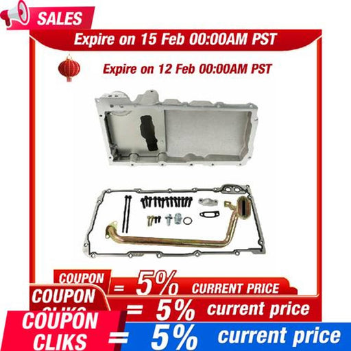 DURAFORCE Aluminum 302-1 LS Engine Swap Retro-fit Oil Pan For Chevy 4.8L 5.3L 6.0L 6.2 NEW