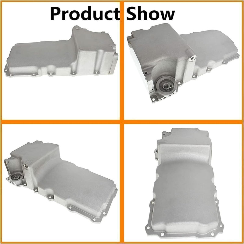 DURAFORCE Aluminum 302-1 LS Engine Swap Retro-fit Oil Pan For Chevy 4.8L 5.3L 6.0L 6.2 NEW