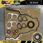 DURAFORCE Timing Chain Cover W/ Water Pump Gaskets & Main Seal For GM LS1 4.8L 5.3L 5.7 US