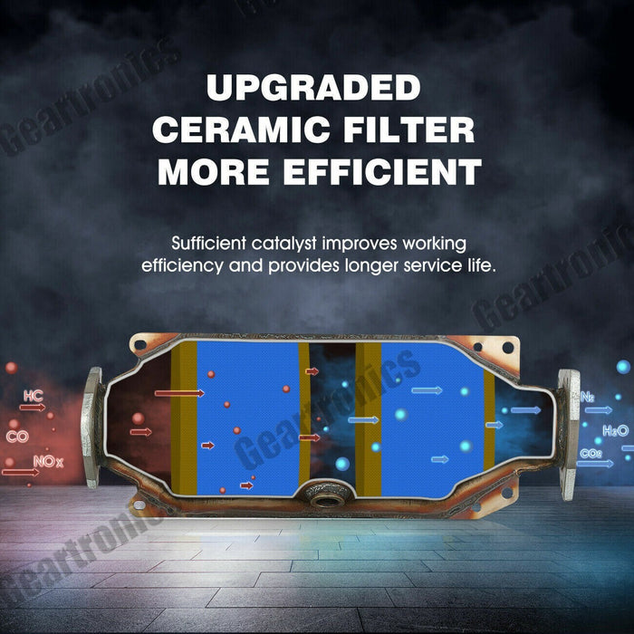 DURAFORCE Catalytic Converter with O2 Sensor For 1998 1999 2000 2001 2002 Honda Accord